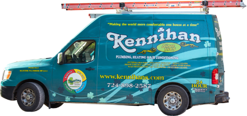 A Kennihan Plumbing & Heating, Inc. Service Truck