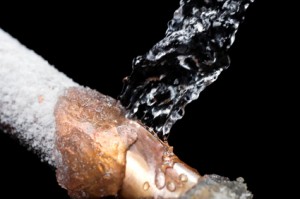 A burst pipe - what you want to avoid this winter
