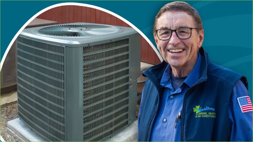 A new AC unit and the owner of Kennihan's